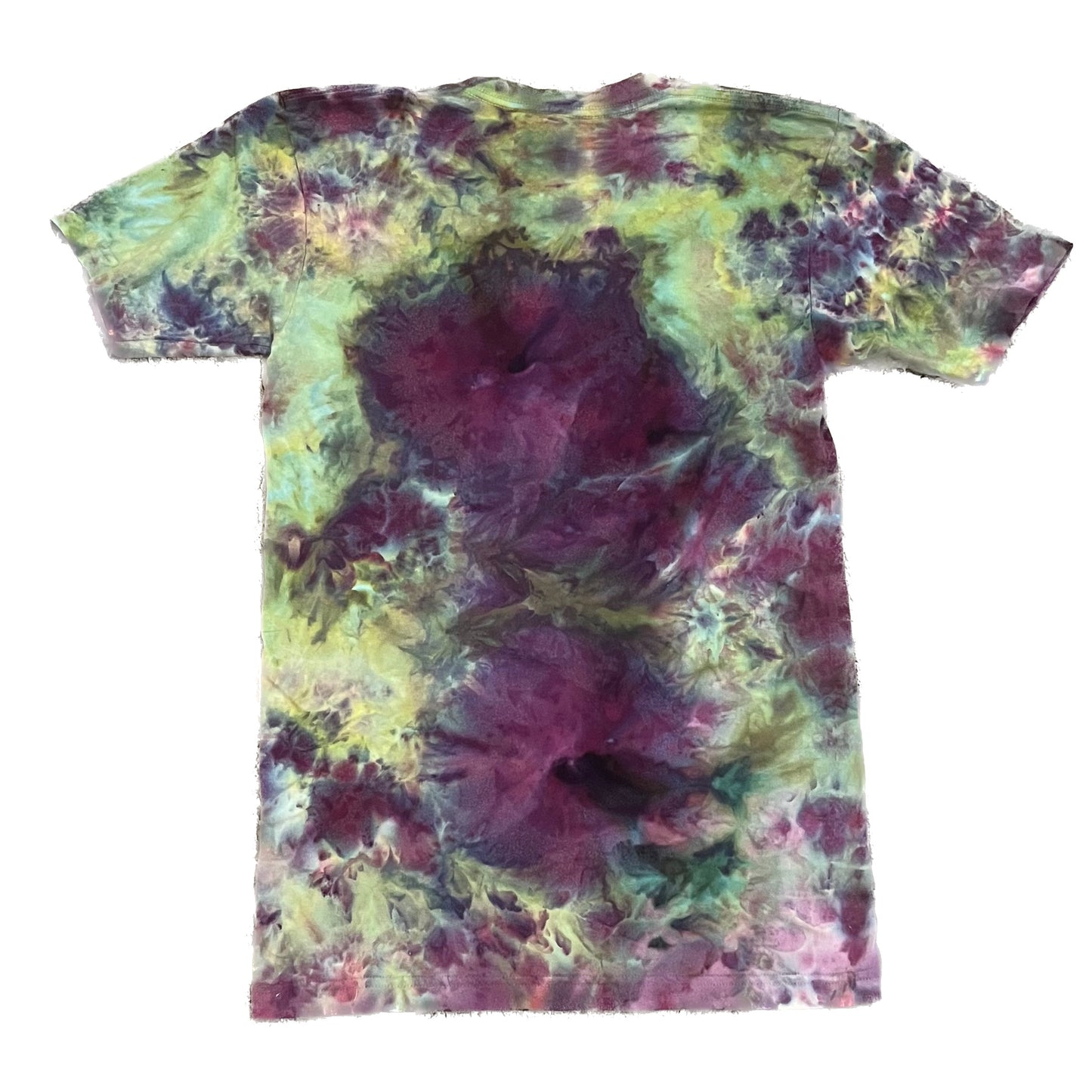 The Alchemist Ice-Dyed Tie-Dye T-shirt (Adult Small, V-Neck)