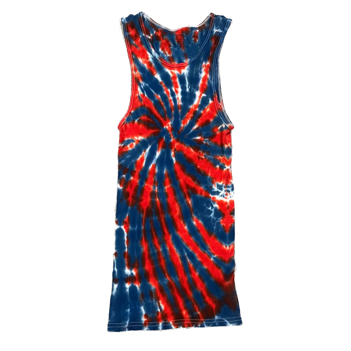 USA Fireworks Tie Dye Tank Top - ADULT SMALL - X-LARGE