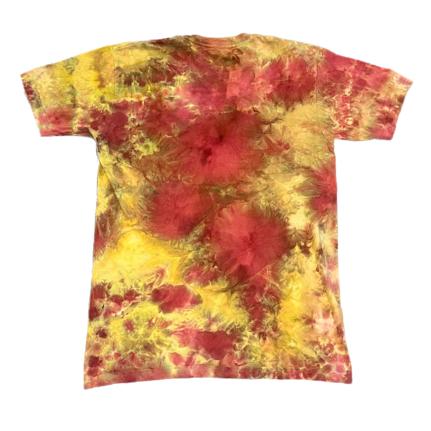 The Phoenix Ice-Dyed Tie-Dye T-Shirt (Adult Medium, V-Neck)