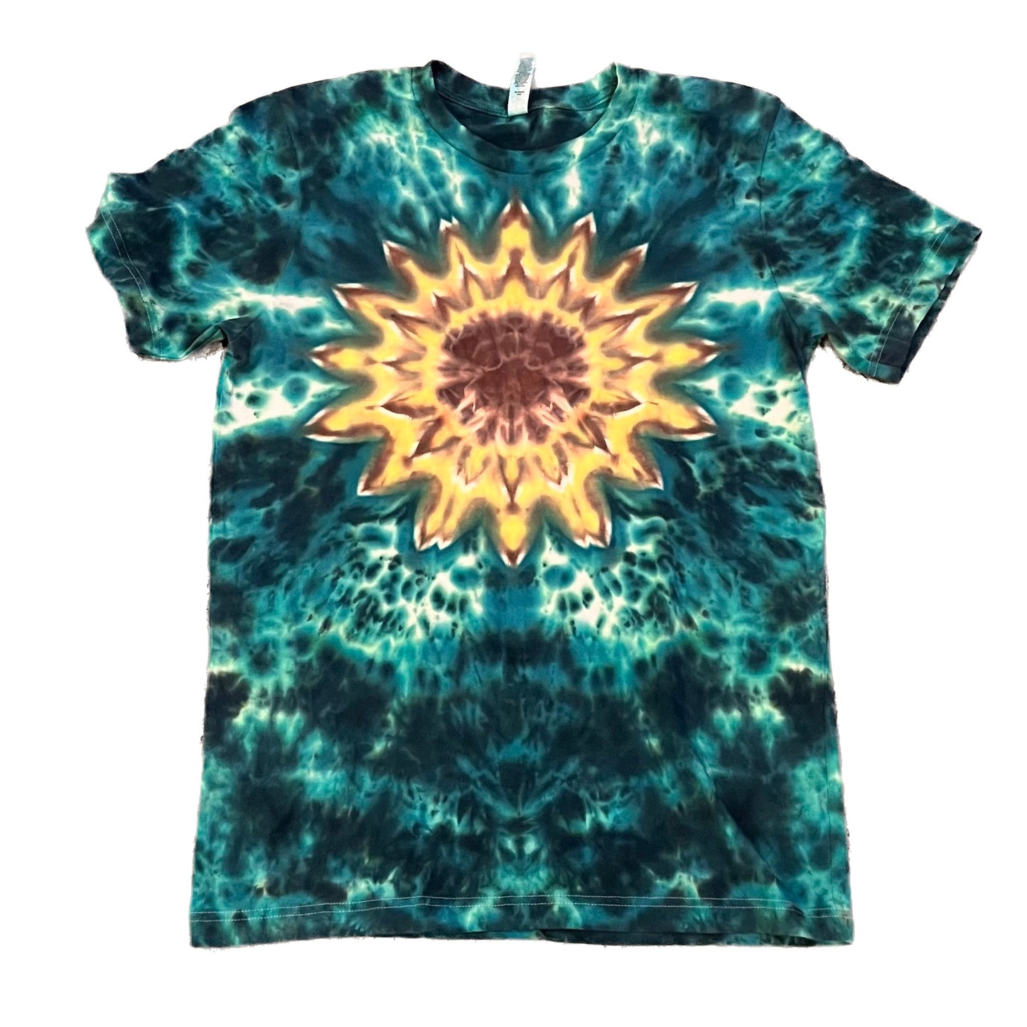 Sunflower Tie Dye T-shirt - ADULT SMALL - 5XL