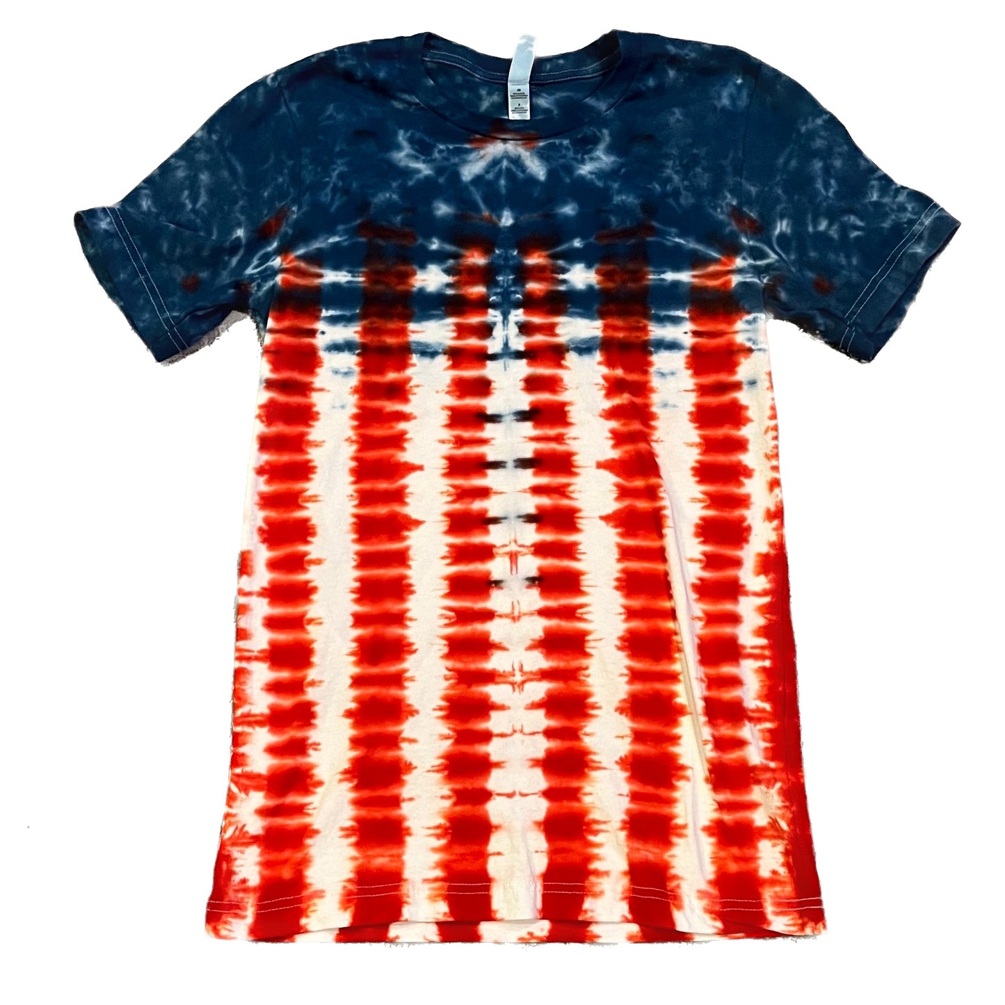 USA Flag Tie Dye T-shirt - ADULT SMALL - 5XL