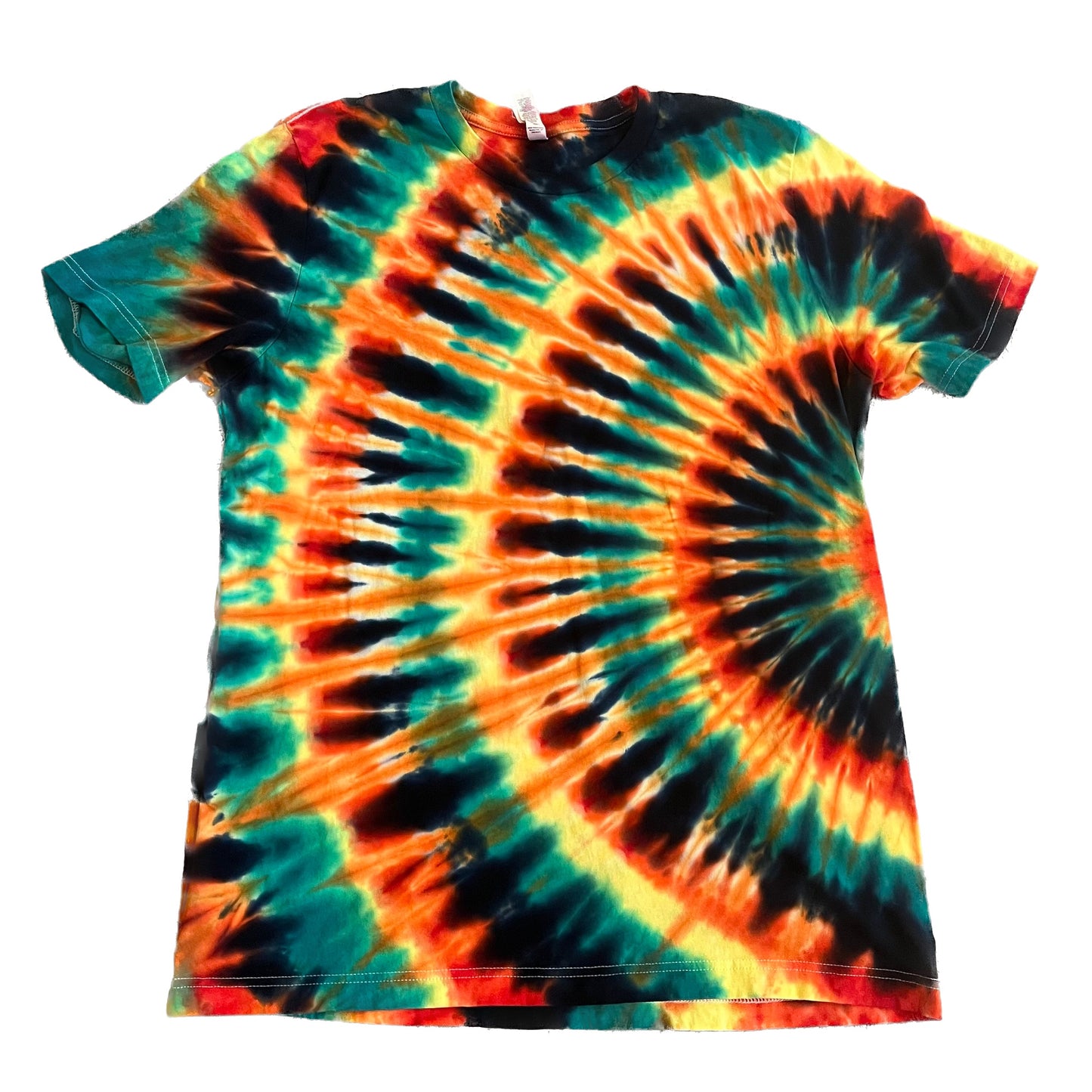 Reggae Ripple Tie Dye T-shirt - ADULT SMALL - 5XL