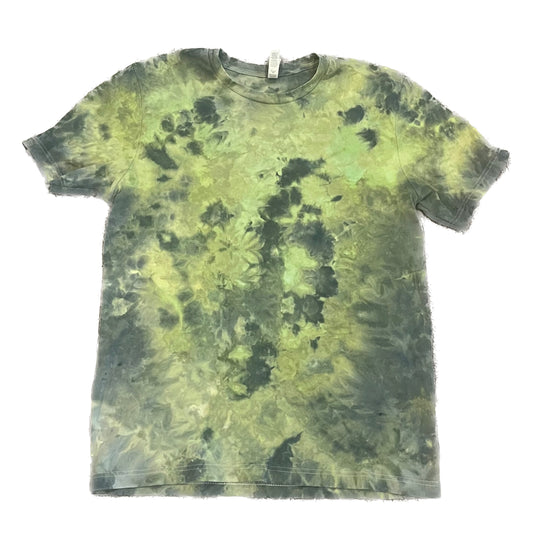 Jade Dragon Ice-Dyed Tie-Dye T-Shirt (Adult Small-5XL)