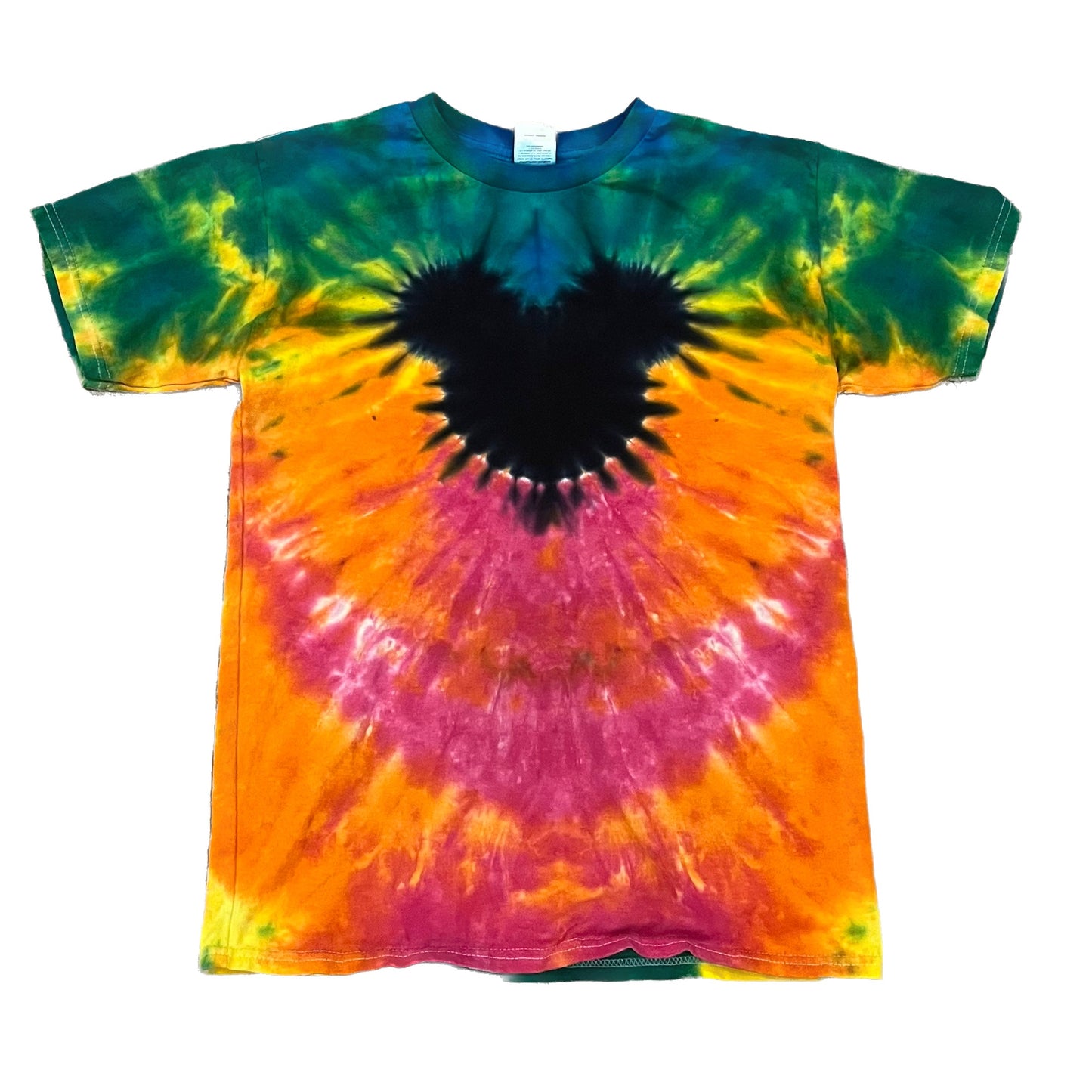 Colorful Mickey Tie Dye T-shirt - YOUTH LARGE (14-16)