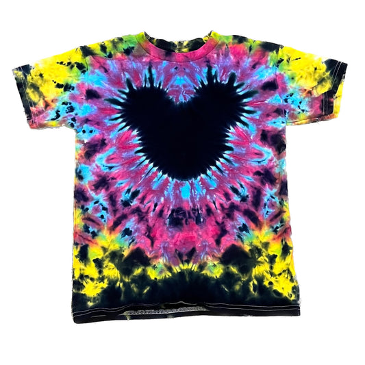 Fluorescent MickeyTie Dye T-shirt - YOUTH SMALL (6-8)