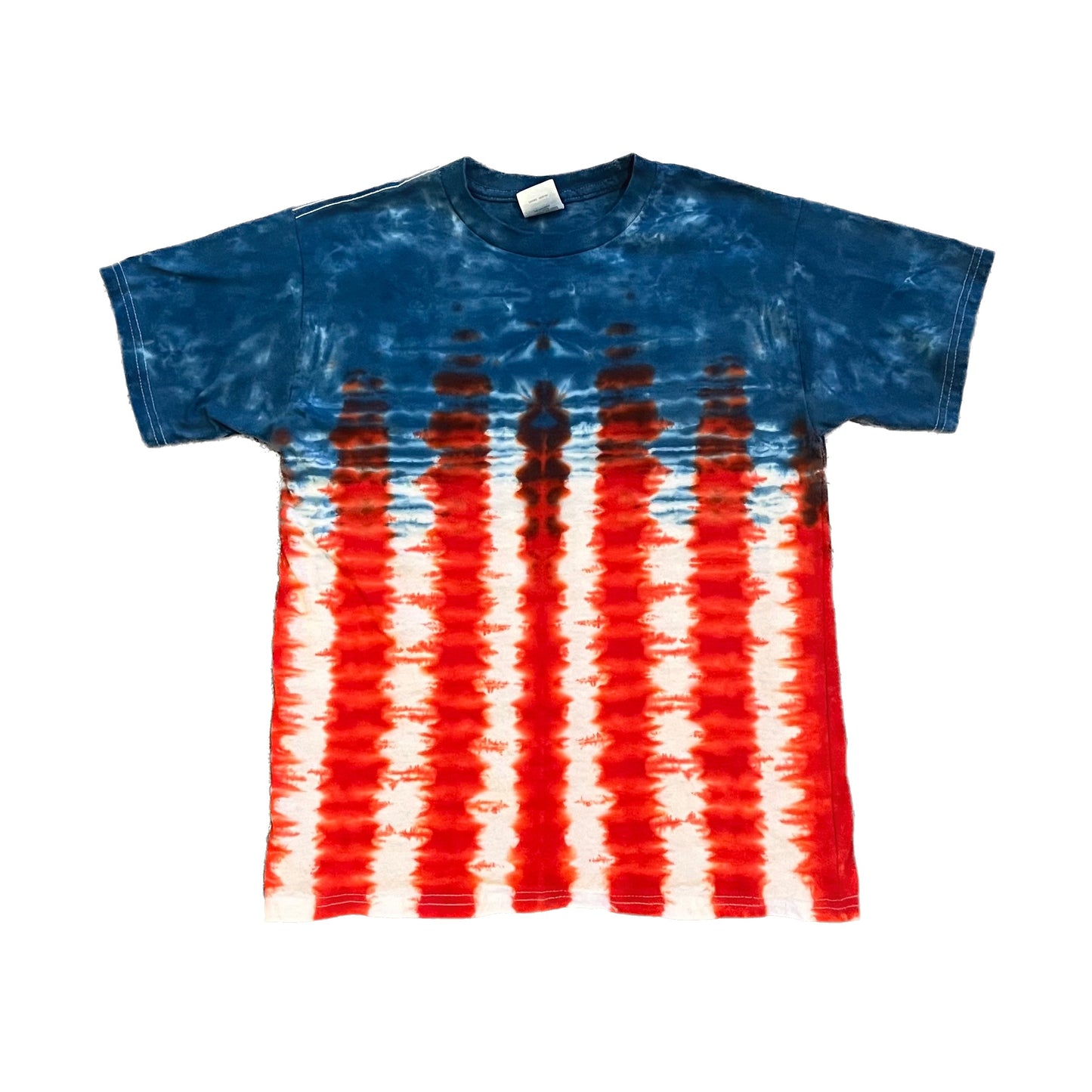 USA Flag Tie Dye T-shirt - YOUTH X-SMALL - YOUTH LARGE