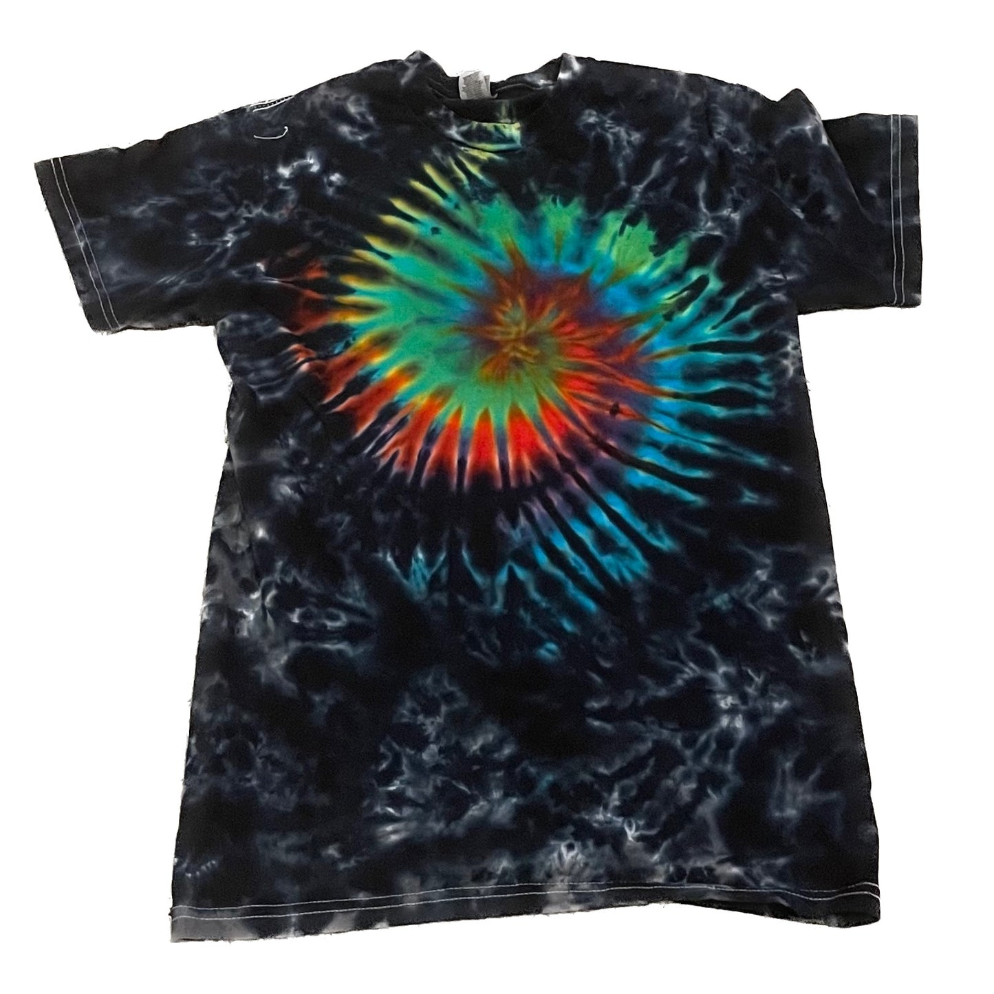 Rainbow Mini Spiral Tie Dye T-shirt - ADULT SMALL